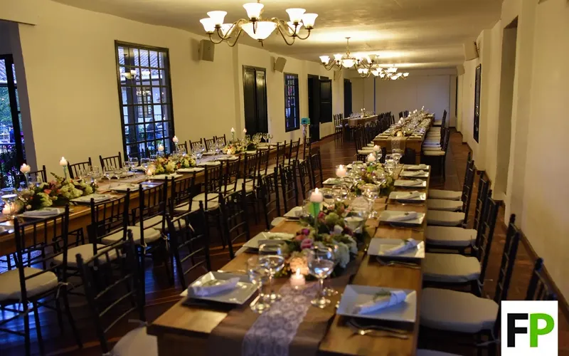 Decoración de salón para boda en Bogotá — Fiestas Premium