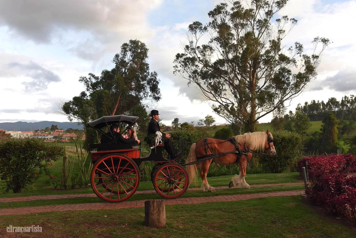 La Mansion Francesa - carroza vintage para bodas en Bogota