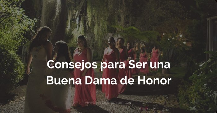 damas de honor